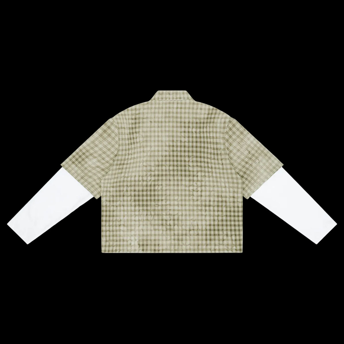Vintage Wash Plaid Short Sleeve Shirt
