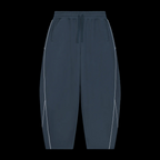 Piping Fleece Barrel Leg Sweatpants