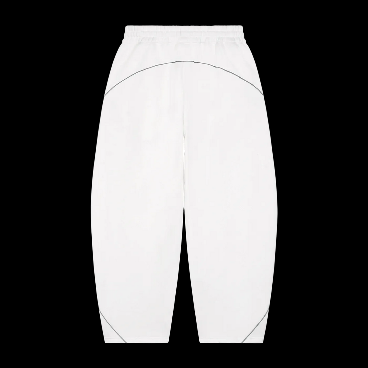 Piping Fleece Barrel Leg Sweatpants