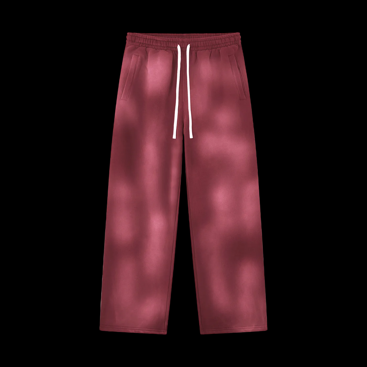 Sunfade Wide Leg Fleece Sweatpants