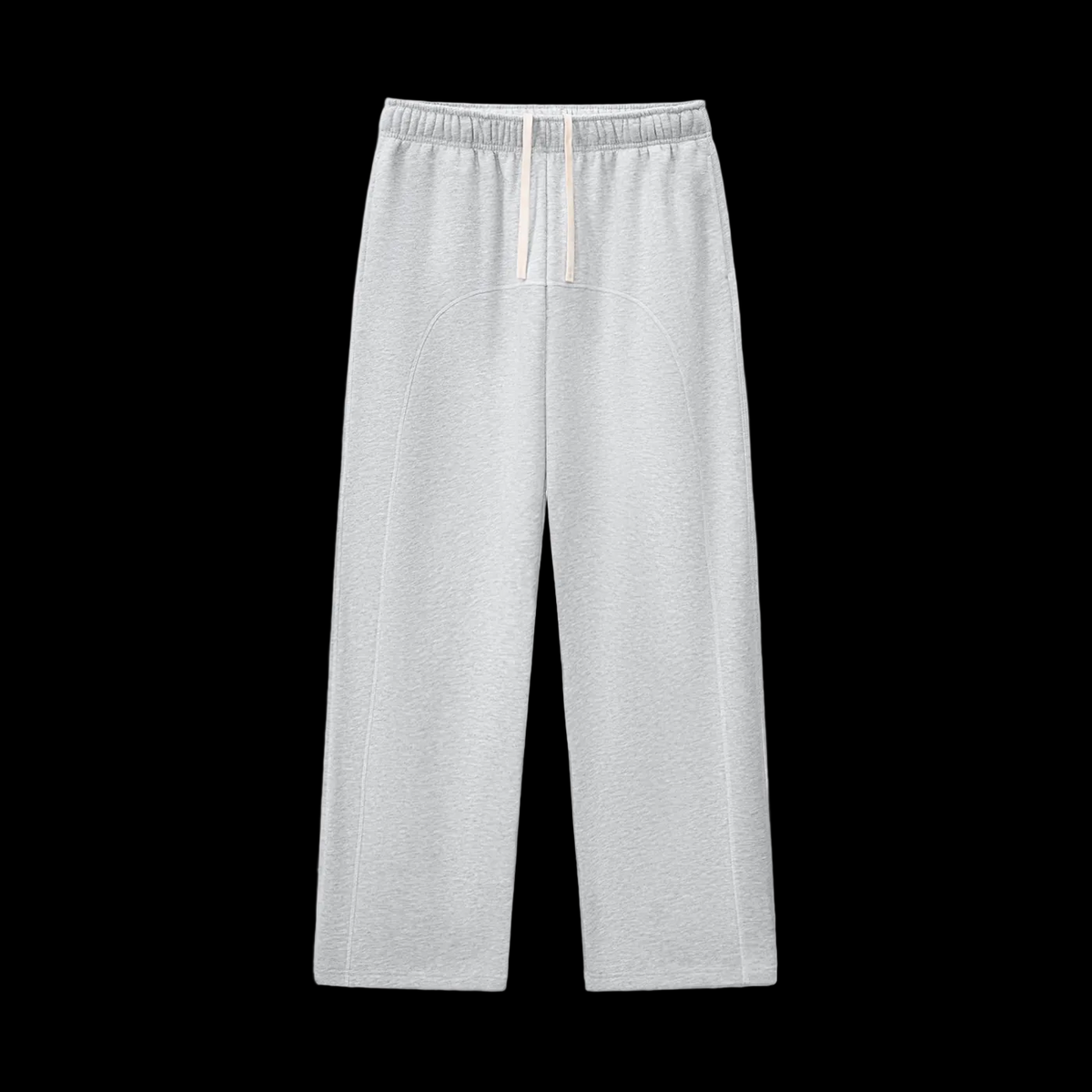 Contrast-Stitched Fleece Sweatpants