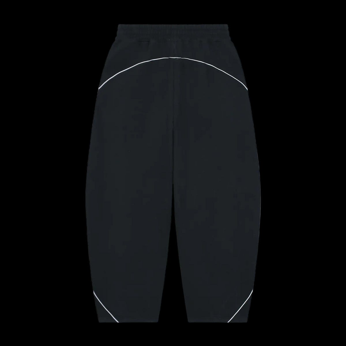 Piping Fleece Barrel Leg Sweatpants