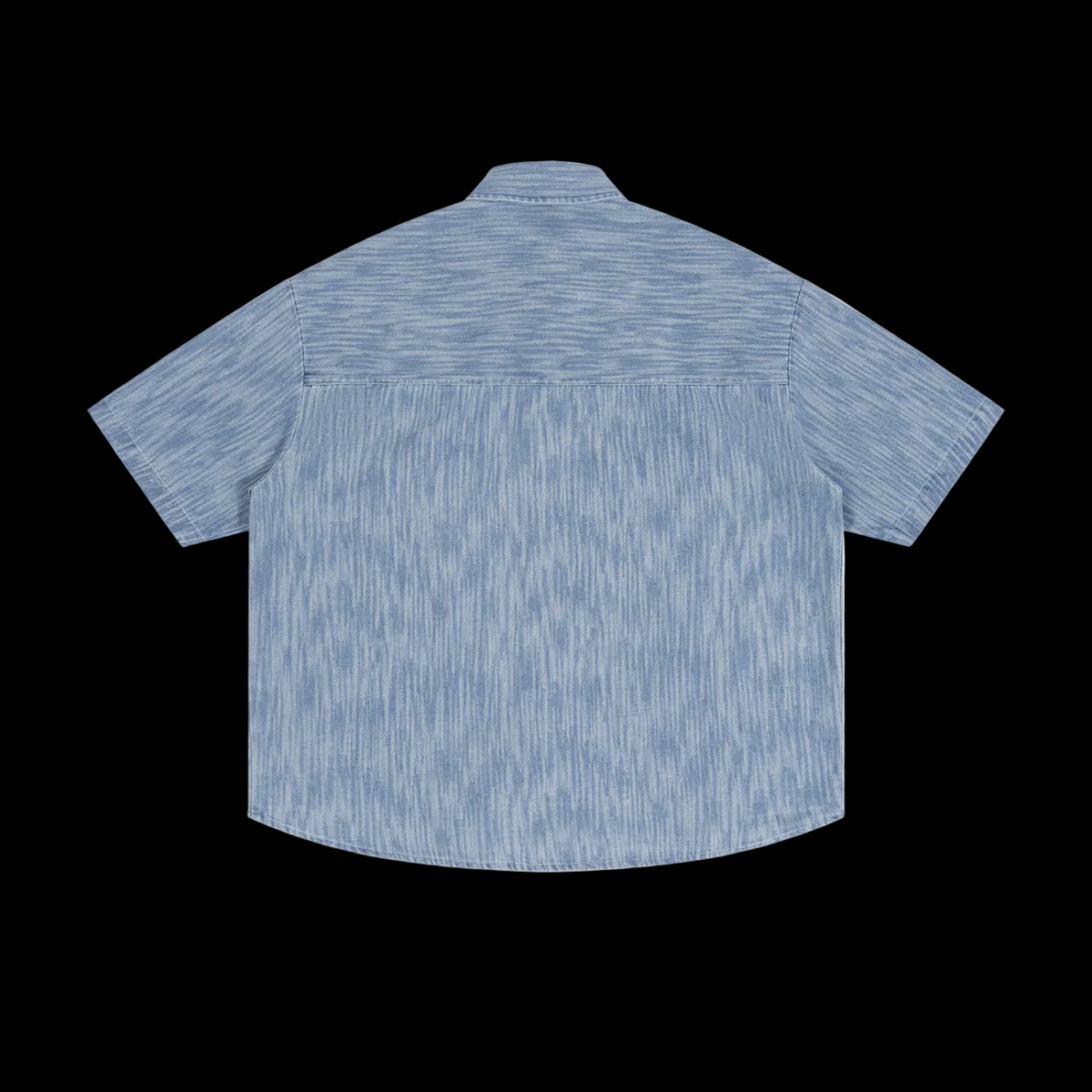 Boxy Vintage Wash Denim Shirt