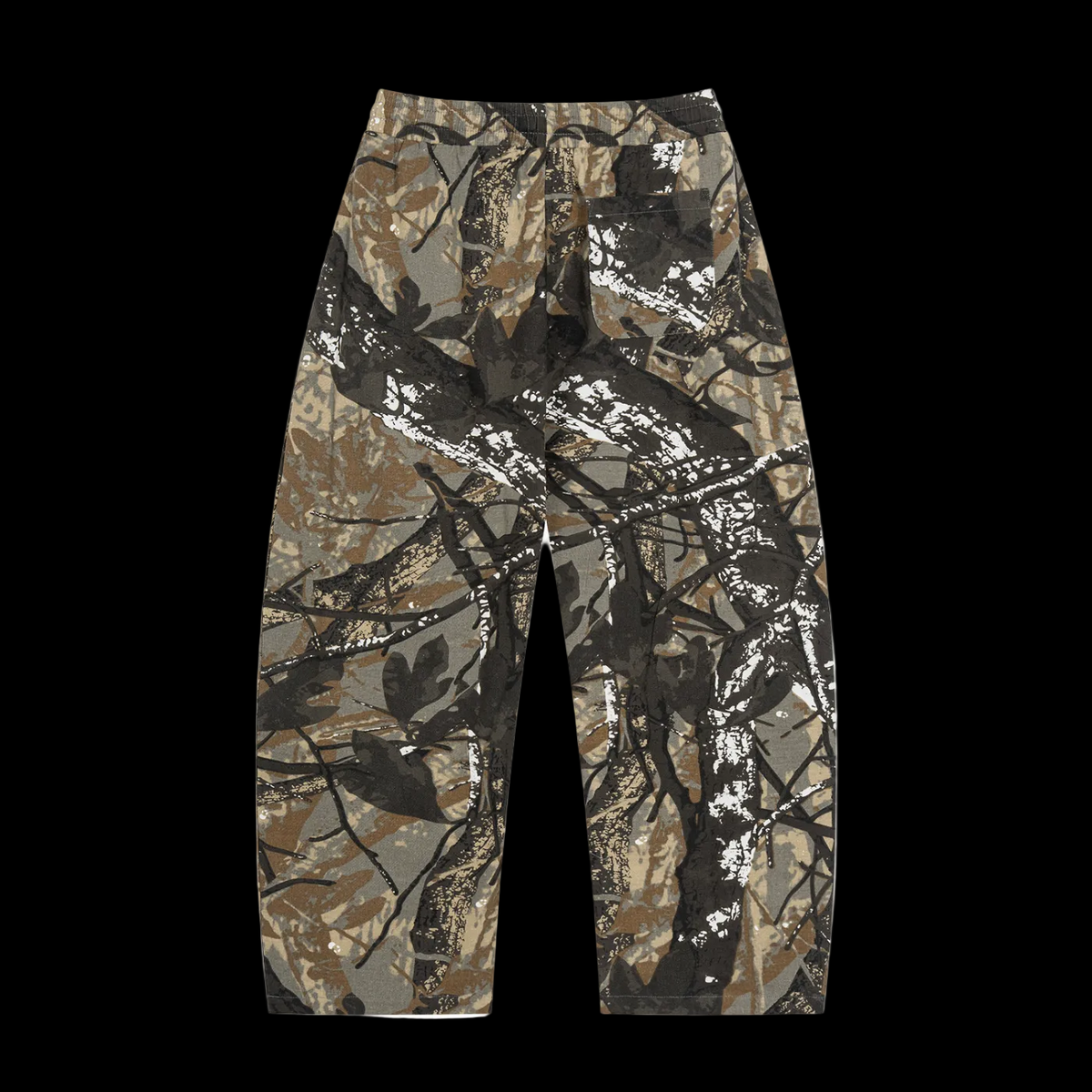 Tree Camo Barrel Leg Pants