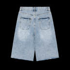 Men’s Vintage Wide Leg Denim Shorts