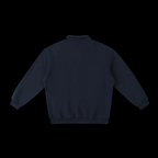 Basic Heavyweight Polo-Collar Sweatshirt