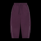 Piping Fleece Barrel Leg Sweatpants