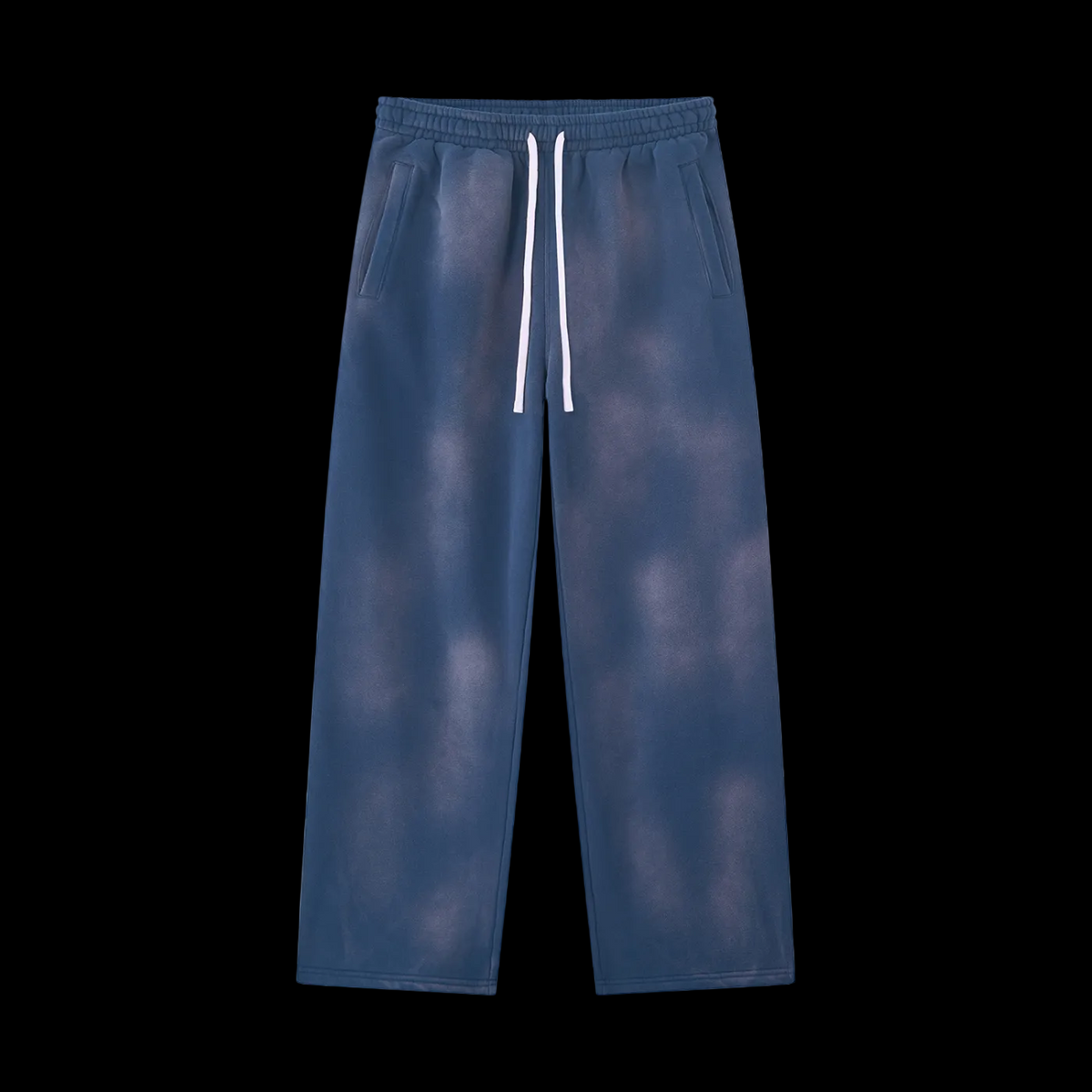 Sunfade Wide Leg Fleece Sweatpants