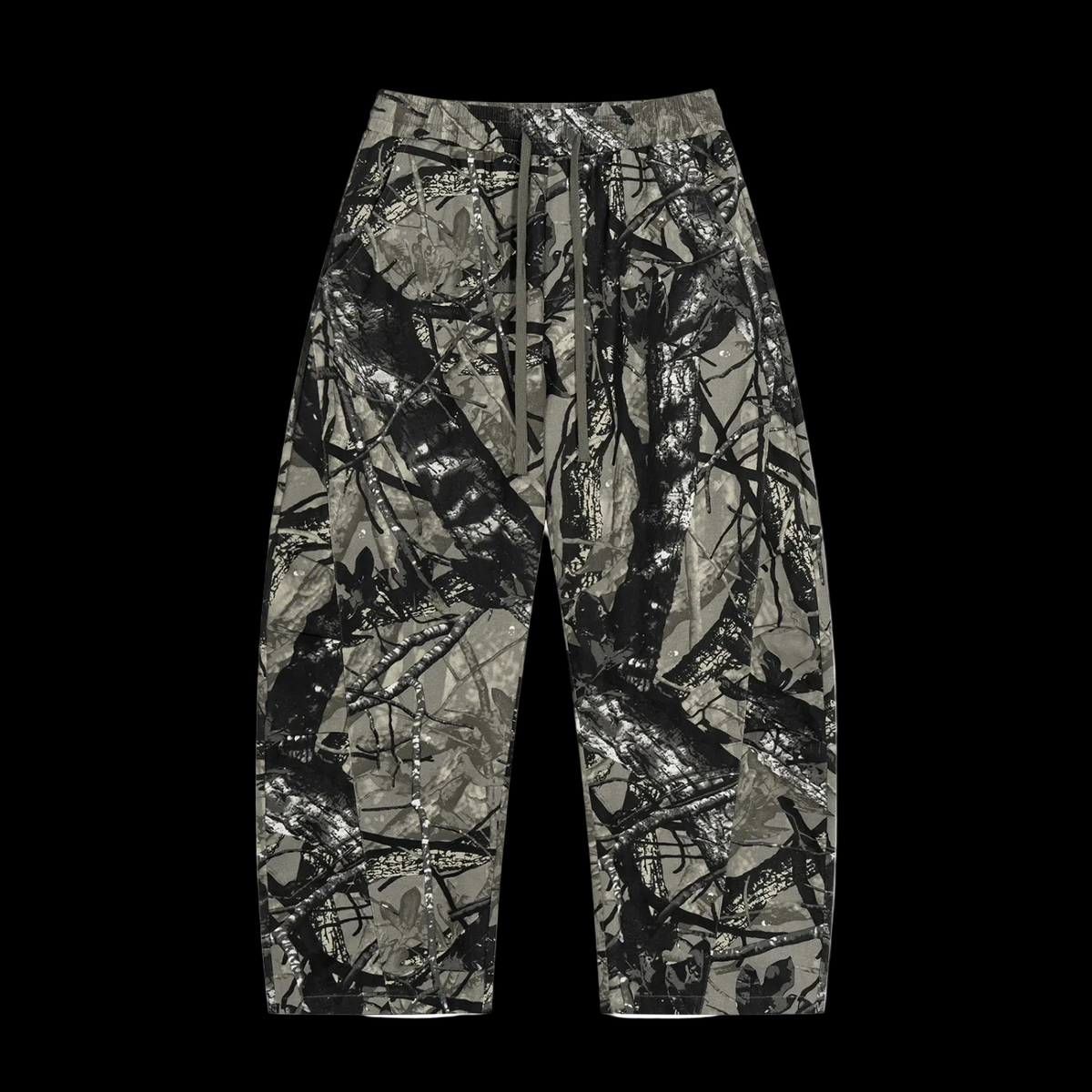Tree Camo Barrel Leg Pants