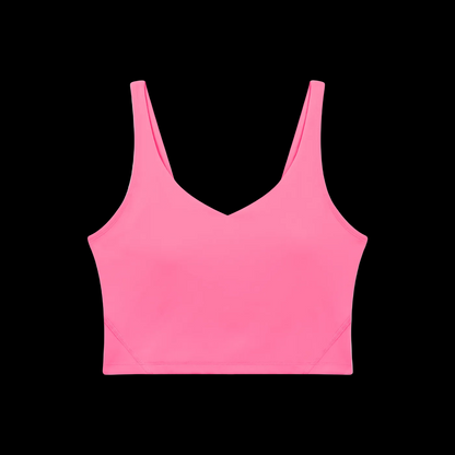 Women's V-Neck Yoga Sports Bra