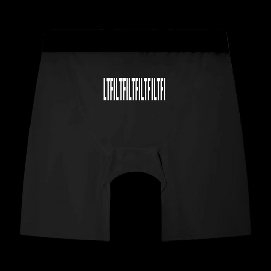 Barcoded Compression Shorts, in White
