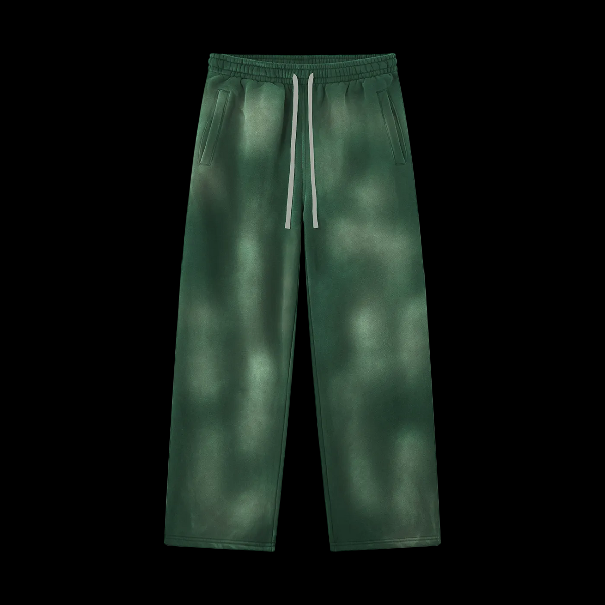 Sunfade Wide Leg Fleece Sweatpants