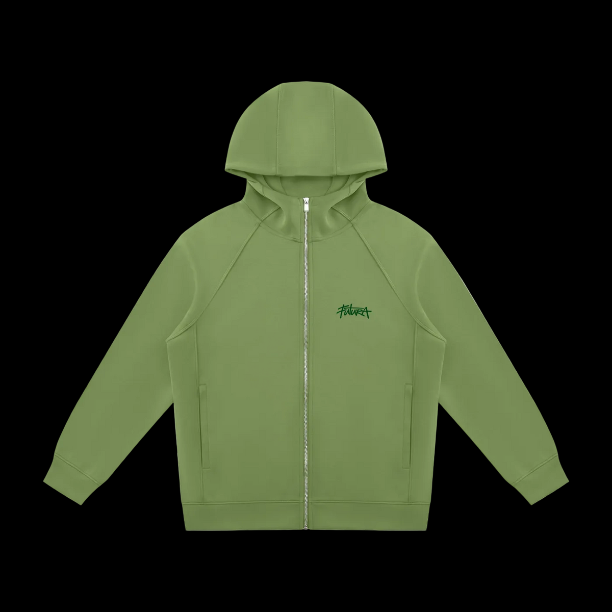 Raglan Full Zip Hoodie