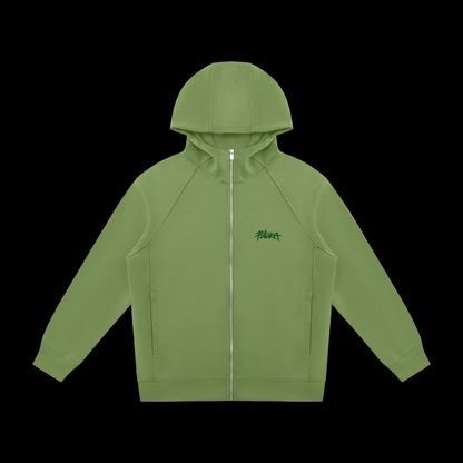 Raglan Full Zip Hoodie