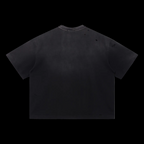 Basic Vintage Washed Distressed Boxy Oversized T-Shirt