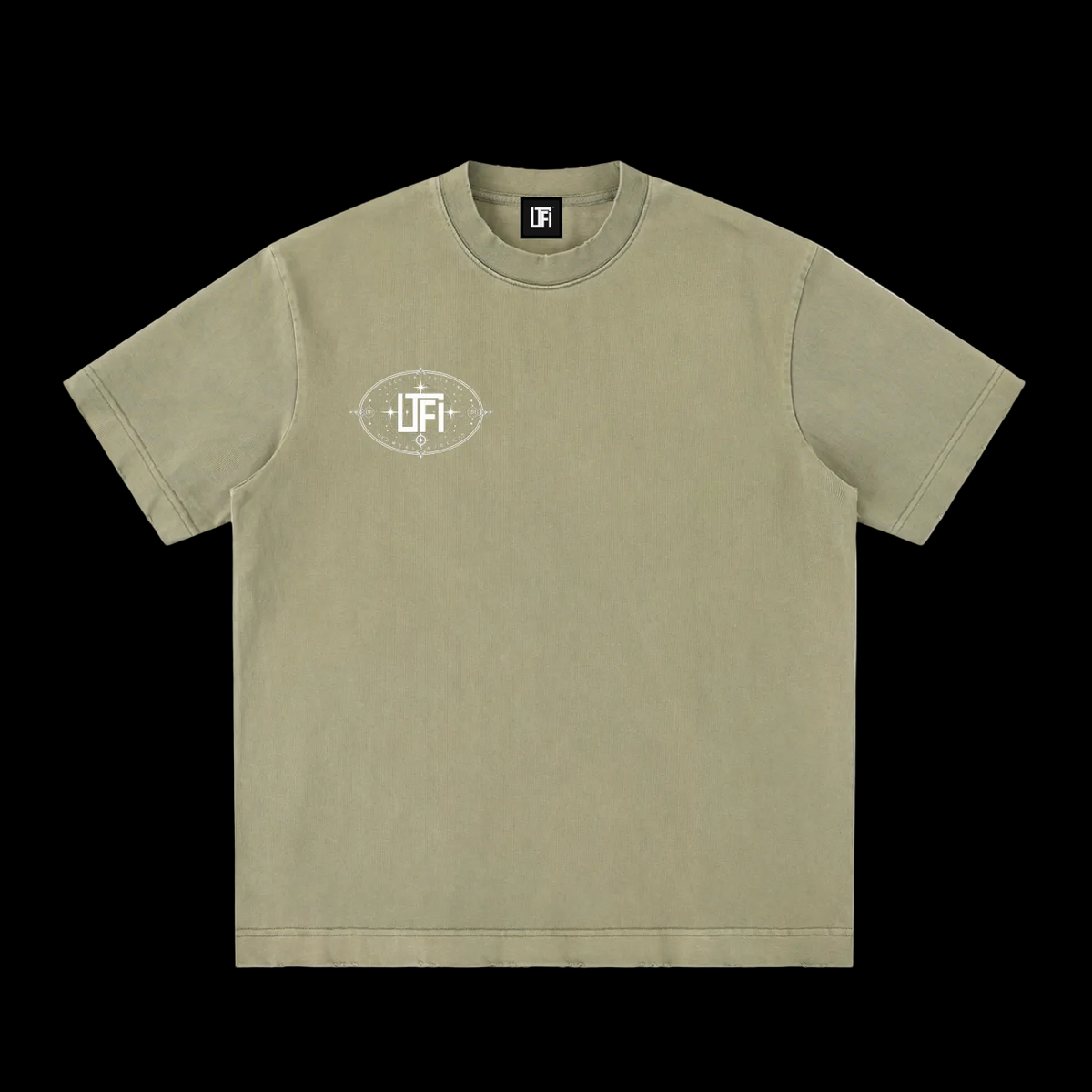 Heavyweight Vintage Washed Frayed T-Shirt