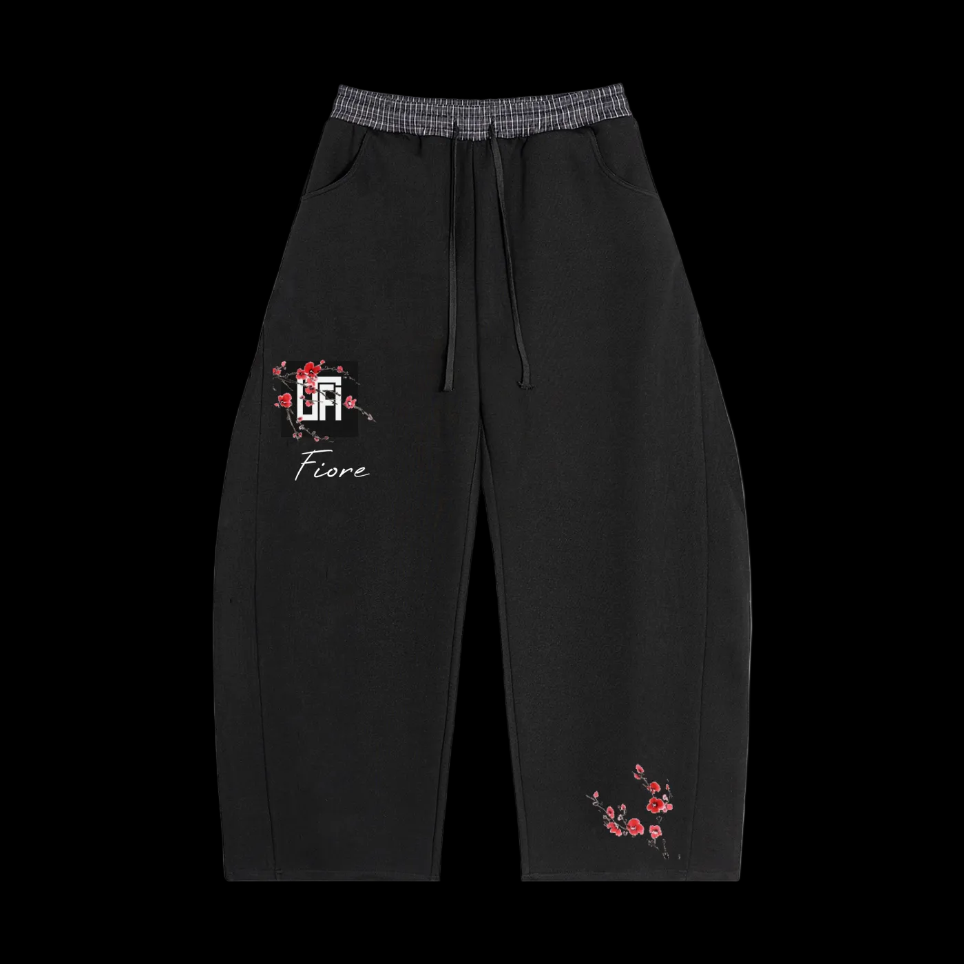 PLAID,SWEATPANTS,LTFI,GRAPHIC