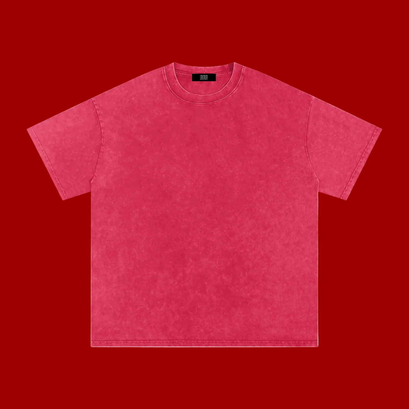 Red,Box,Tee,Shirt