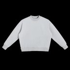 Fleece Side Slit Crewneck Sweatshirt